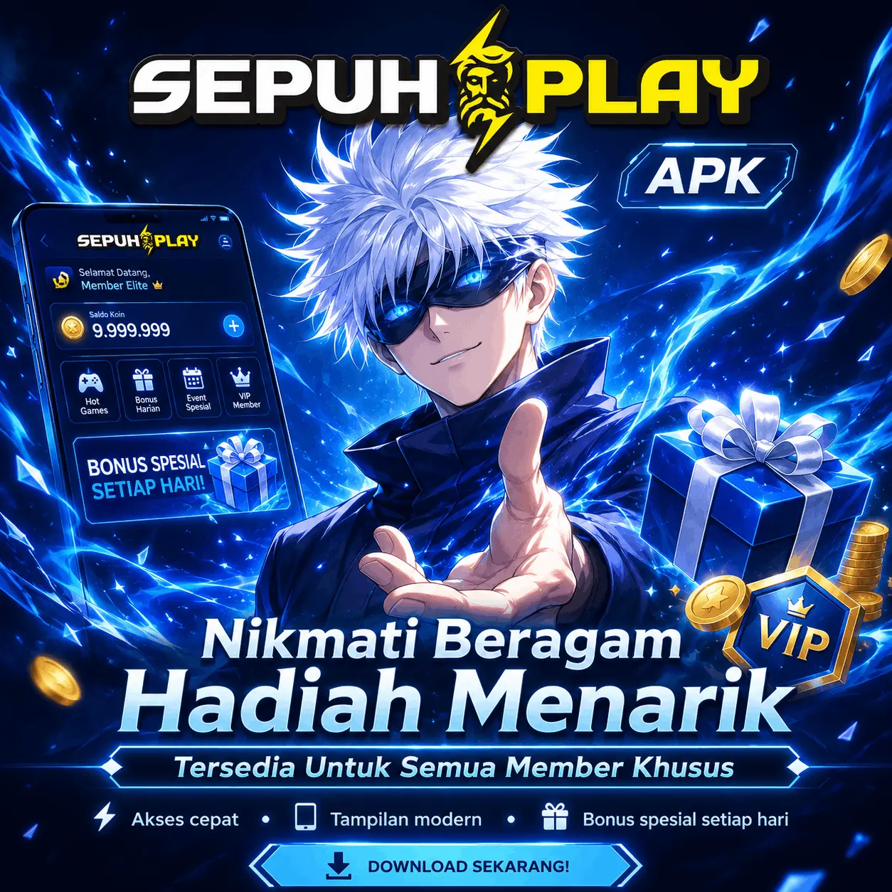 SEPUHPLAY APK: Nikmati Beragam Hadiah Menarik Tersedia Untuk Semua Member Khusus