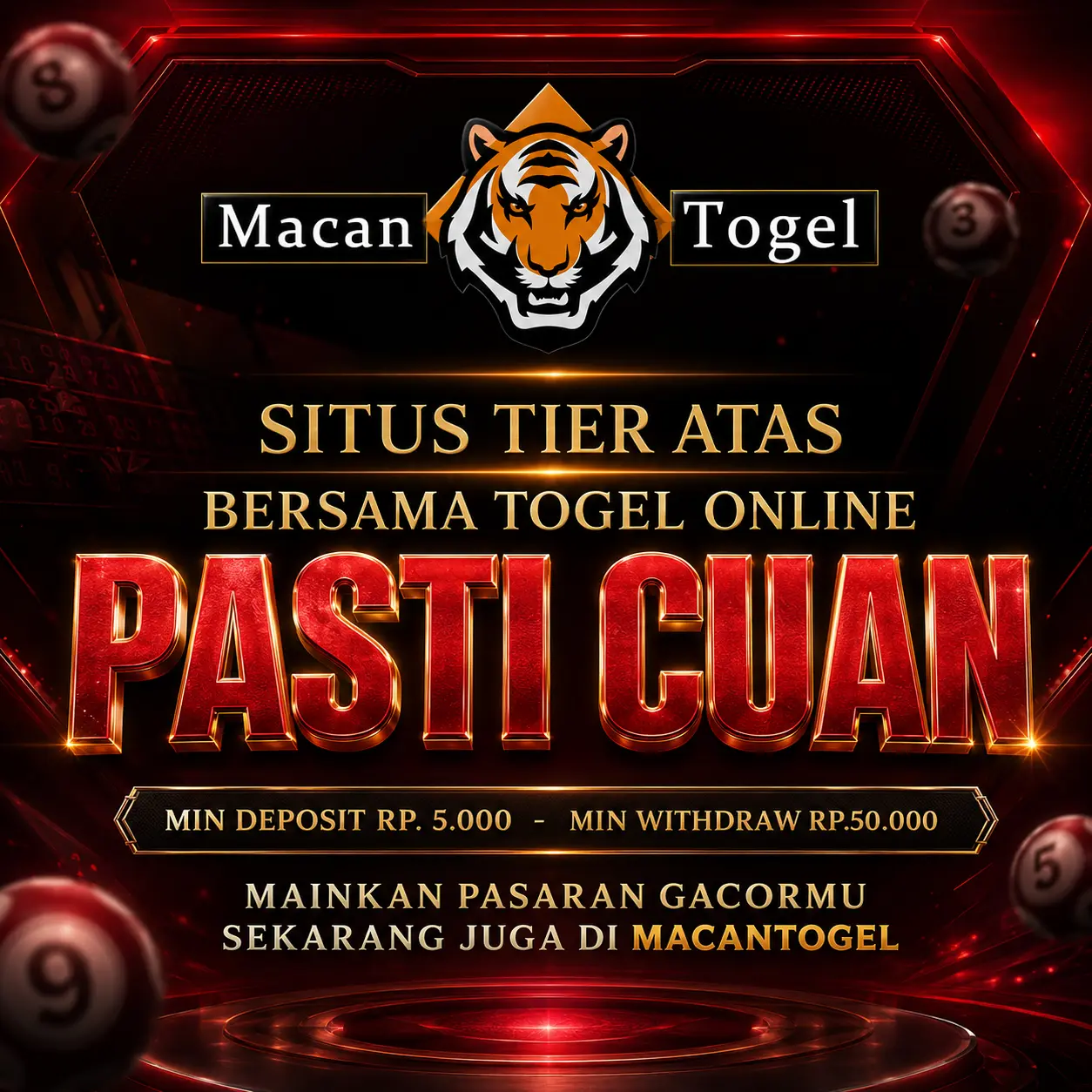 MACANTOGEL: Jurnal Bandar Togel Online Pasaran Singapura Terkilat Dari 99% Provider Lain - Pasti Cuan!