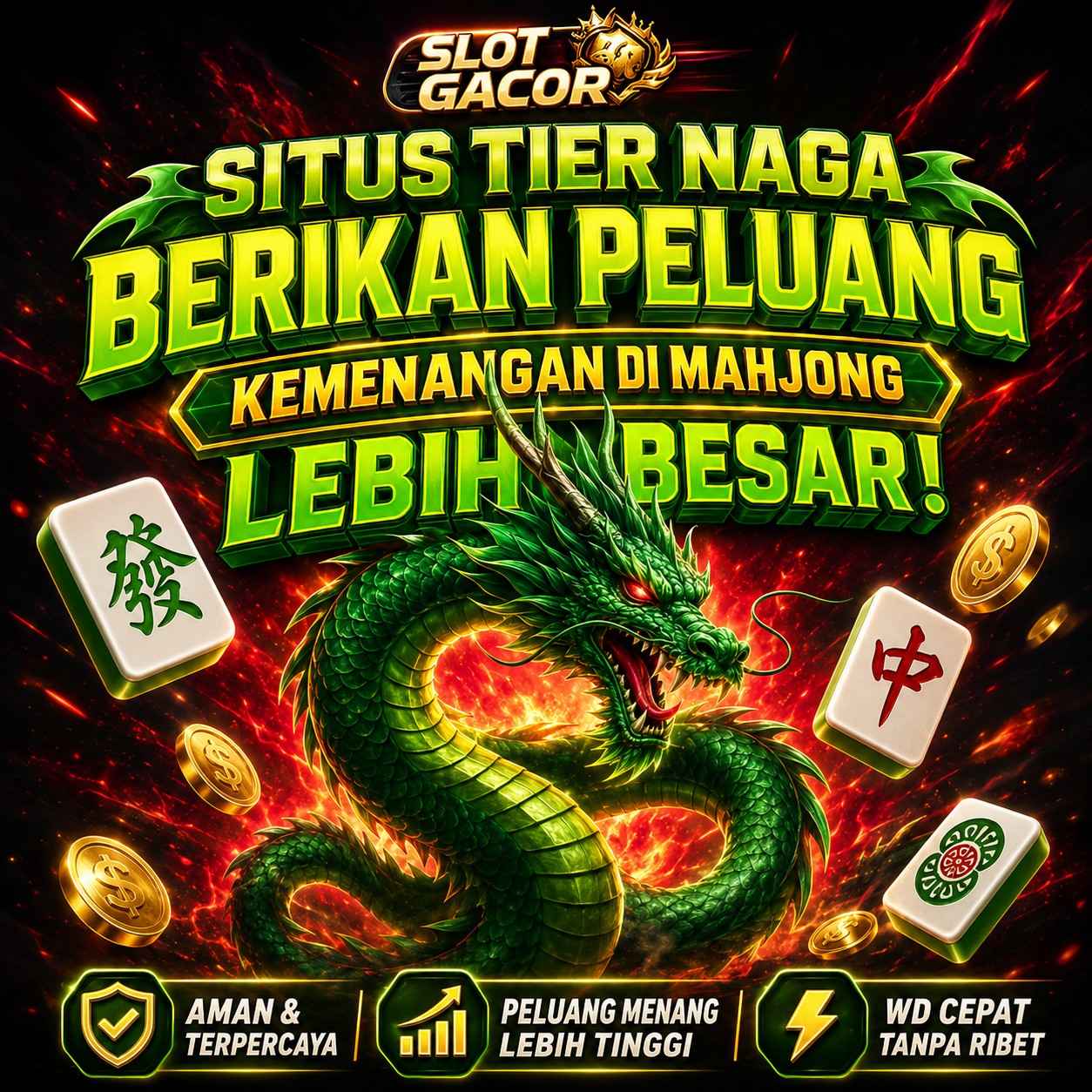 QQDEWA | Situs Tier Naga Berikan Peluang Kemenangan di Mahjong Lebih Besar, Yuk Intip!