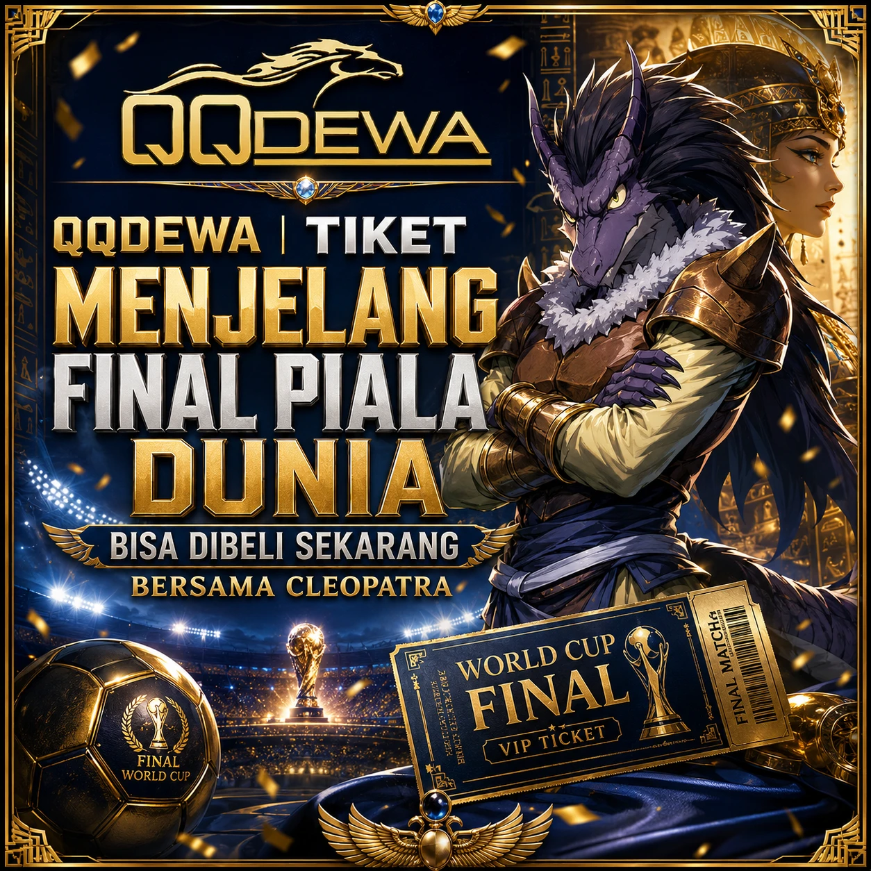 QQDEWA | Tiket Menjelang Final Piala Dunia 